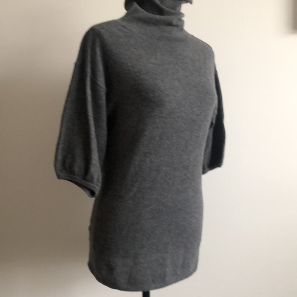 Ann Taylor 3/4 sleeve sweater gray wool/cashmere blend Size Small - Picture 11 of 16